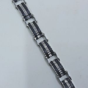 Stainless steel bracelet - 1 piece *